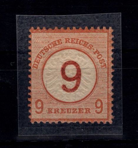 Deutsches Reich 30 mit Falz Prüfungsbefund Hennies #DDD03