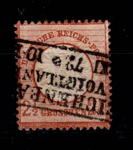 Deutsches Reich 21 a gestempelt geprüft BPP, Mängel #DDD11