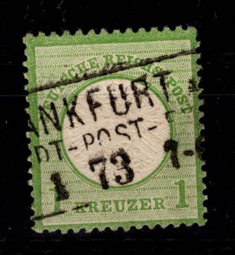 Deutsches Reich 23 a gestempelt signiert Hoffmann Giesecke #DDD16