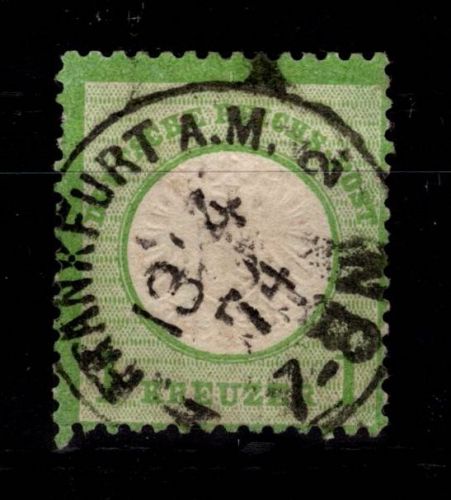 Deutsches Reich 23 a gestempelt Mängel #DDD17