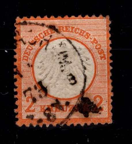 Deutsches Reich 15 gestempelt leichte Mängel #DDD23