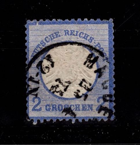 Deutsches Reich 20 gestempelt leichte Mängel #DDD24