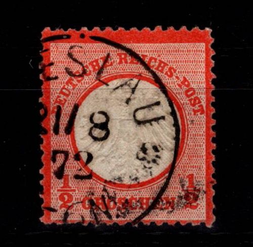 Deutsches Reich 3 gestempelt Zahnmängel #DDD43