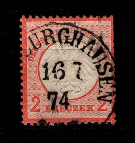 Deutsches Reich 8 gestempelt Zahnmängel #DDD44