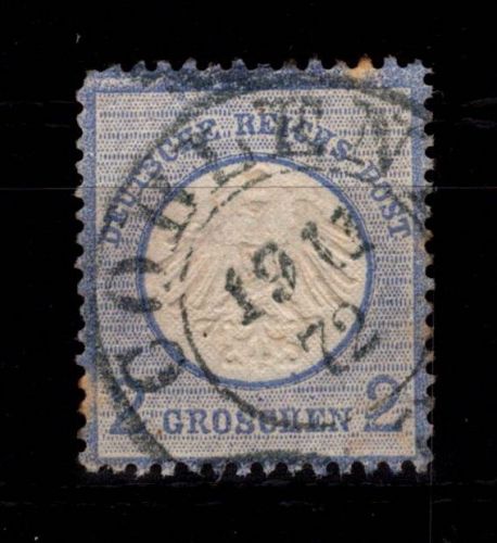 Deutsches Reich 5 gestempelt Zahnmängel #DDD50