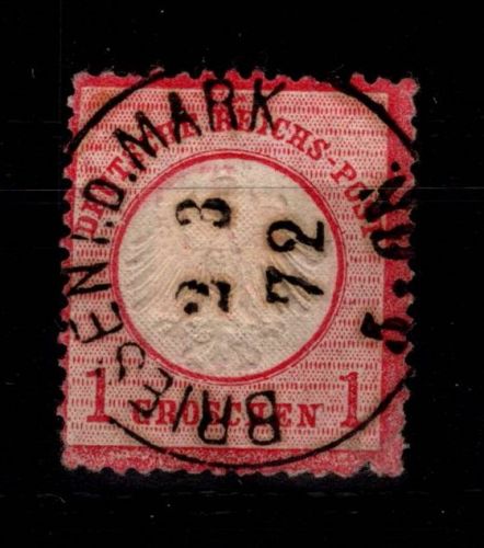 Deutsches Reich 4 gestempelt Briesen, leichte Mängel #DDD71