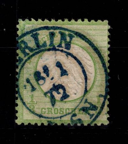 Deutsches Reich 2 gestempelt Berlin in blau #DDD73