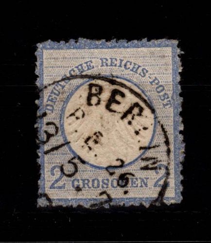 Deutsches Reich 5 gestempelt tiefst geprüft Sommer BPP, raue Zähnung #DDD76