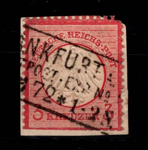 Deutsches Reich 9 gestempelt Mängel in der Zähnung #DDD86