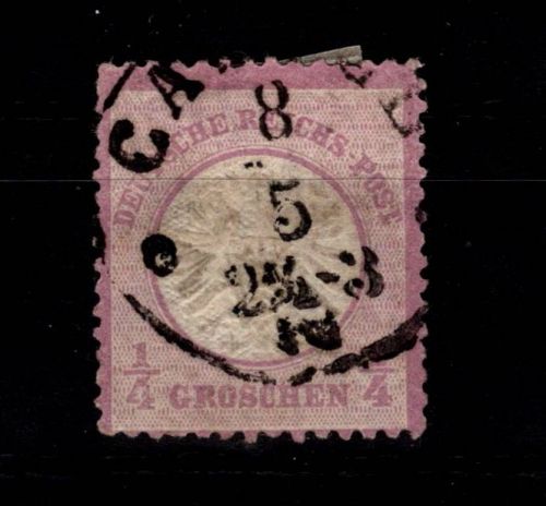 Deutsches Reich 16 gestempelt leichte Mängel #DDD94