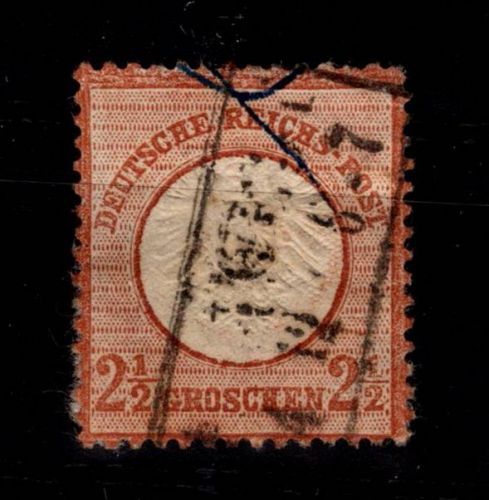 Deutsches Reich 21 gestempelt Mängel #DDE03