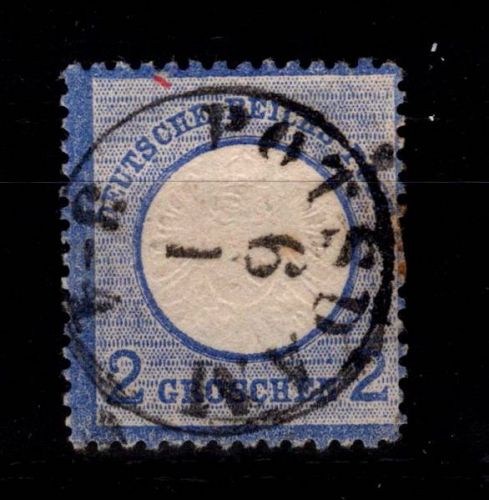 Deutsches Reich 20 gestempelt