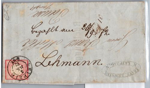 Deutsches Reich 4 auf Brief #DDE12