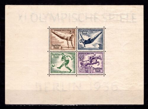 Deutsches Reich Block 5 mit Falz #DDF69
