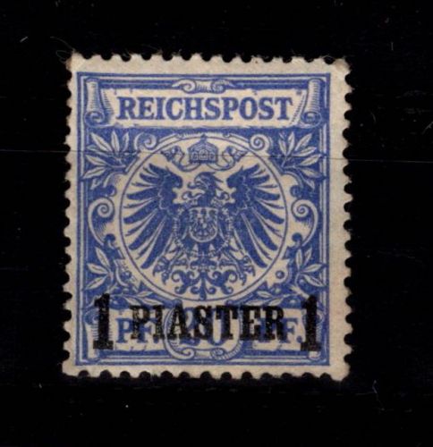 Deutsche Auslandspostämter Türkei 8 mit Falz #DDO04