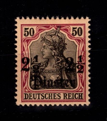 Deutsche Auslandspostämter Türkei 30 mit Falz #DDO16