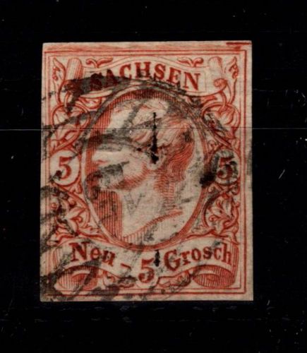 Sachsen 12 gestempelt #DDO48