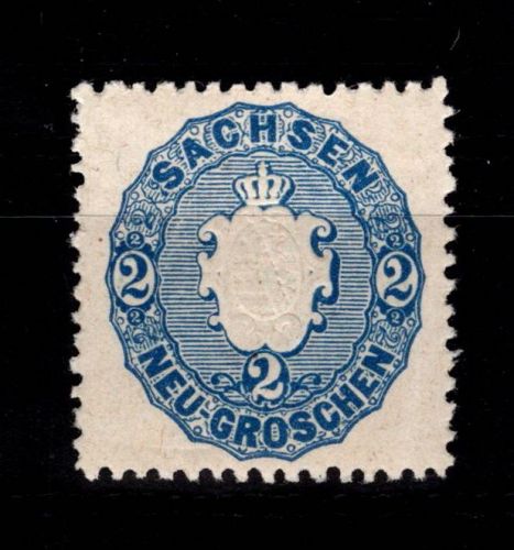 Sachsen 17 postfrisch #DDO59