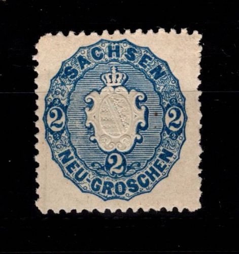 Sachsen 17 postfrisch