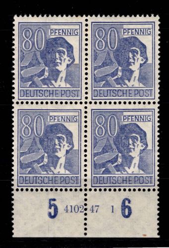 Kontrollrat II 957 HAN postfrisch H 4102.47 1 #DDP49