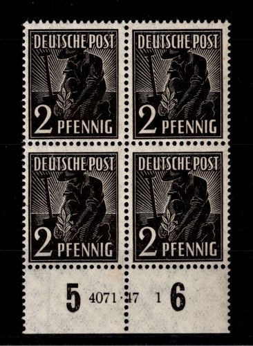 Kontrollrat II 943 HAN postfrisch H 4071.47 1 #DDP72