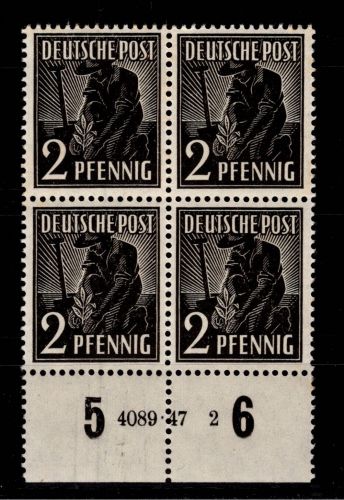 Kontrollrat II 943 HAN postfrisch H 4089.47 2, etwas fleckig #DDP73