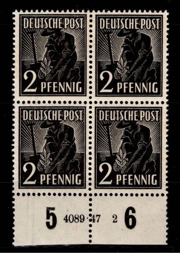 Kontrollrat II 943 HAN postfrisch H 4089.47 2 #DDP74