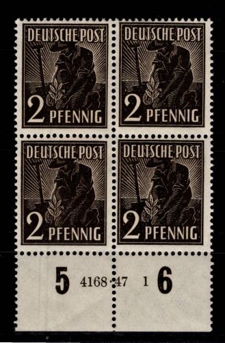Kontrollrat II 943 HAN postfrisch H 4168.47 1 #DDP75
