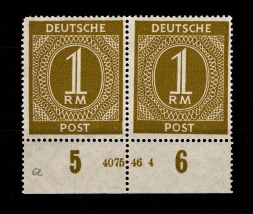 Kontrollrat I 937 HAN postfrisch H 4075.46 4 #DDP78