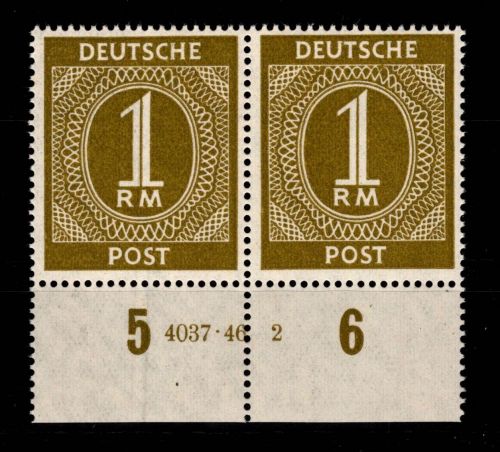 Kontrollrat I 937 HAN postfrisch H 4037.46 2 #DDP81