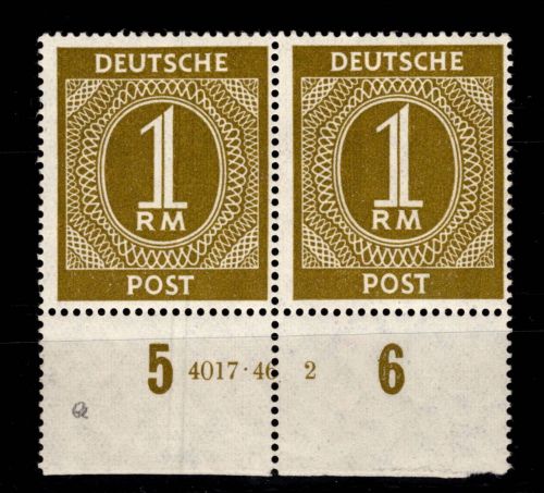 Kontrollrat I 937 HAN postfrisch