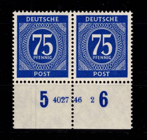 Kontrollrat I 934 HAN postfrisch H 4027.46 2 #DDQ06