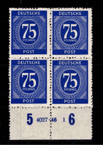 Kontrollrat I 934 HAN postfrisch H 4027.46 1 #DDQ10