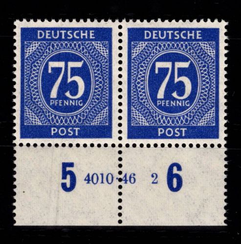 Kontrollrat I 934 HAN postfrisch H 4010.46 2 #DDQ14