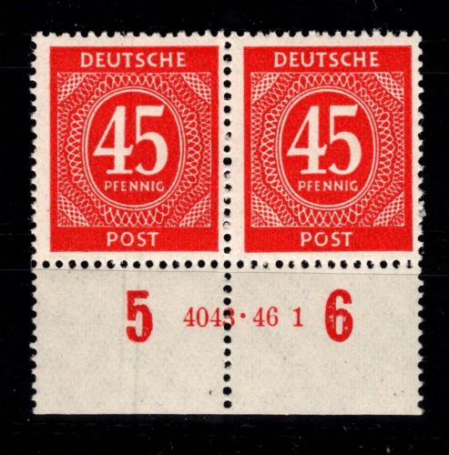 Kontrollrat I 931 HAN postfrisch H 4043.46 1 #DDQ35