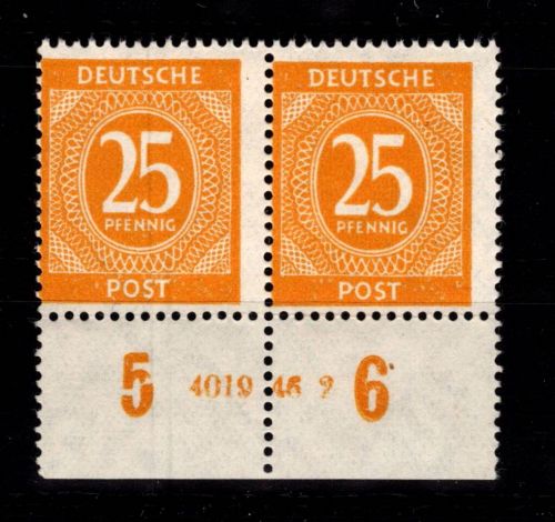 Kontrollrat I 927 HAN postfrisch H 4019.46 2 #DDQ55