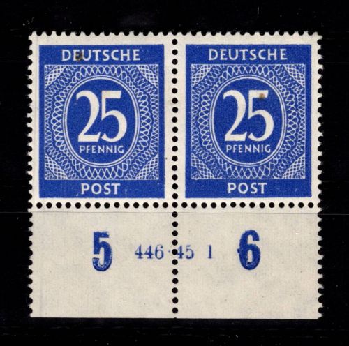 Kontrollrat I 926 HAN postfrisch H 446.45 1, etwas fleckig #DDQ58