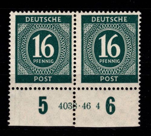 Kontrollrat I 923 HAN postfrisch