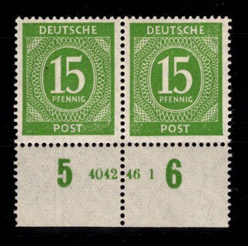 Kontrollrat I 922 HAN postfrisch H 4042.46 1 #DDQ65