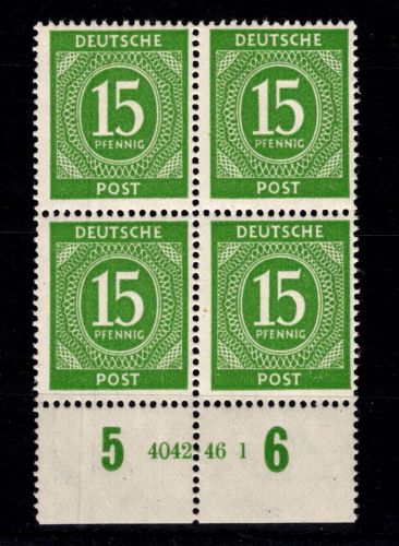 Kontrollrat I 922 HAN postfrisch H 4042.46 1 #DDQ69