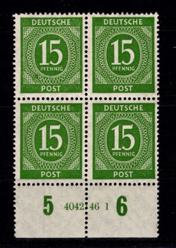 Kontrollrat I 922 HAN postfrisch H 4042.46 1 #DDQ70