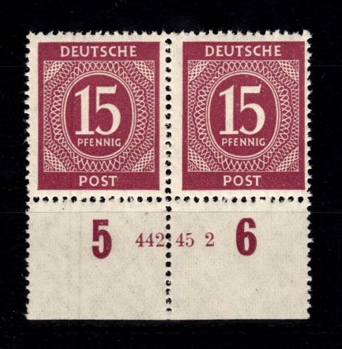 Kontrollrat I 921 HAN postfrisch H 442.45 2 #DDQ75