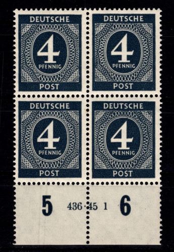 Kontrollrat I 914 HAN postfrisch H 436.45 1 #DDQ80