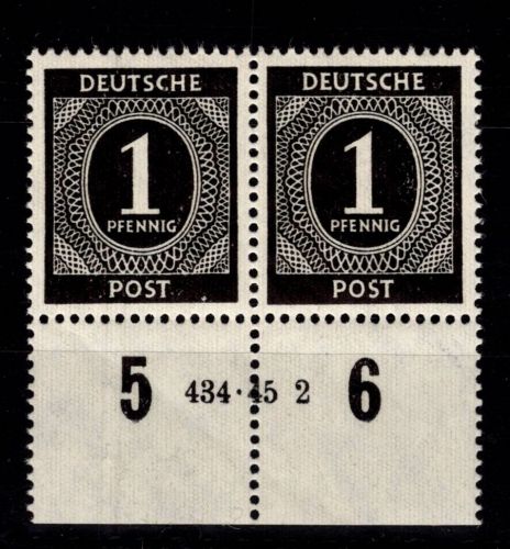 Kontrollrat I 911 HAN postfrisch H 434.45 2 #DDQ84