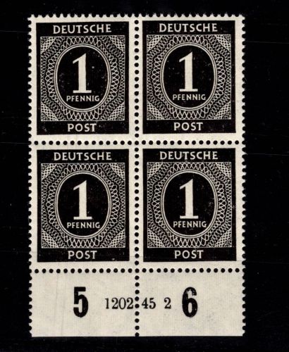 Kontrollrat I 911 HAN postfrisch H 1202.45 2 #DDQ85