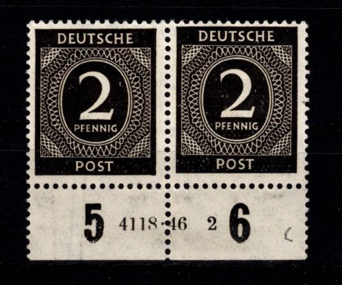 Kontrollrat I 912 HAN postfrisch