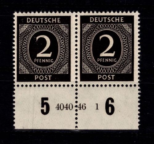 Kontrollrat I 912 HAN postfrisch H 4040.46 1 #DDQ93