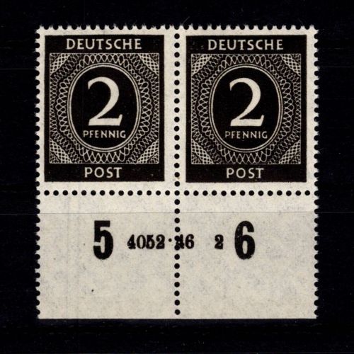 Kontrollrat I 912 HAN postfrisch H 4052.46 2 #DDQ95