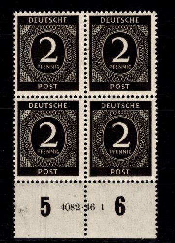 Kontrollrat I 912 HAN postfrisch H 4082.46 1 #DDQ96