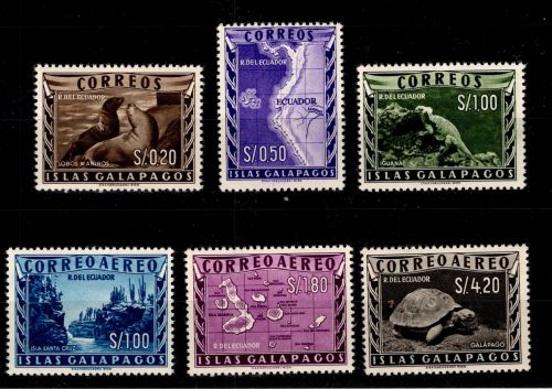 Galapagos Inseln 1-8 postfrisch #DCC31